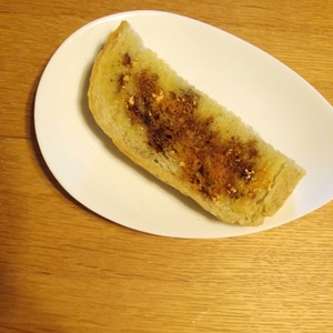 おやつトースト☆黒蜜きな粉トースト